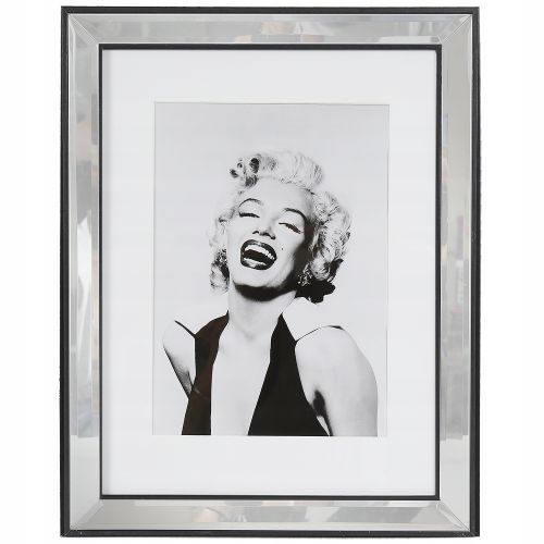 Ramka na zdjęcia lustrzana Marlin Monroe Glamour 21x29,7 cm